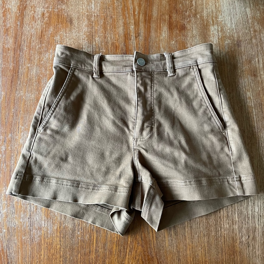 Everlane Utility Shorts Brown 0